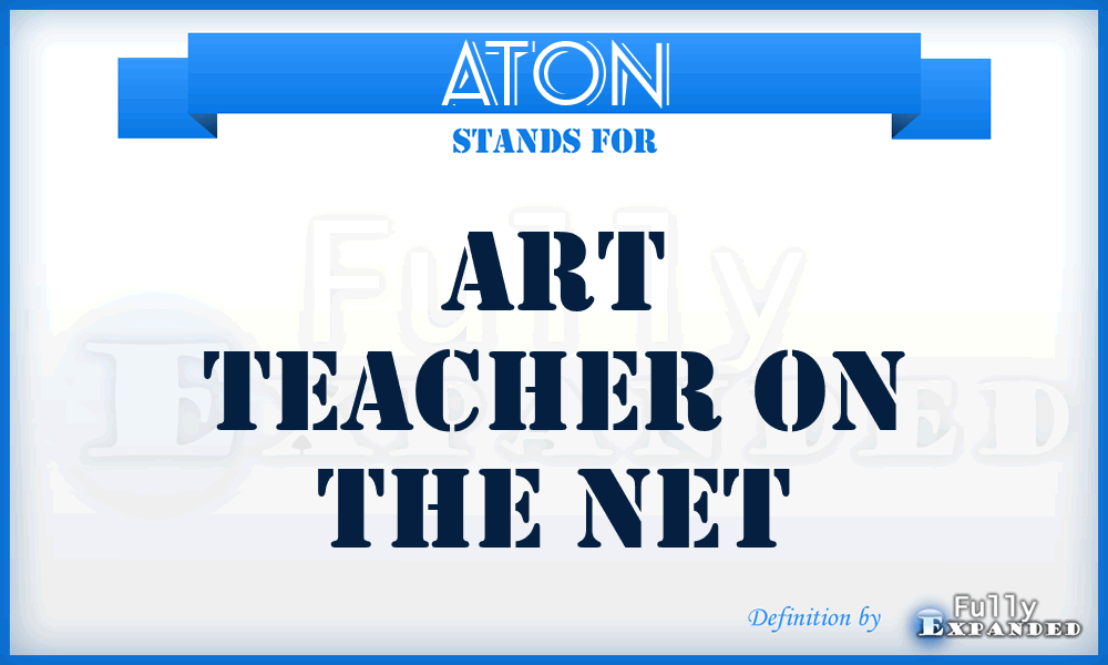 ATON - Art Teacher On the Net