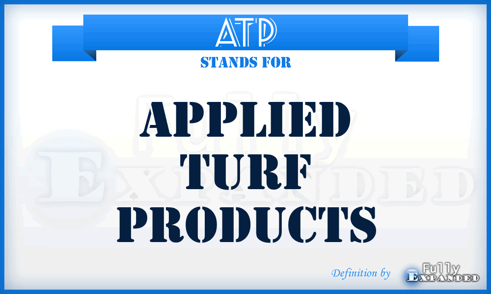 ATP - Applied Turf Products