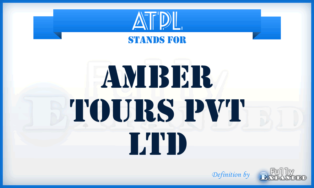 ATPL - Amber Tours Pvt Ltd