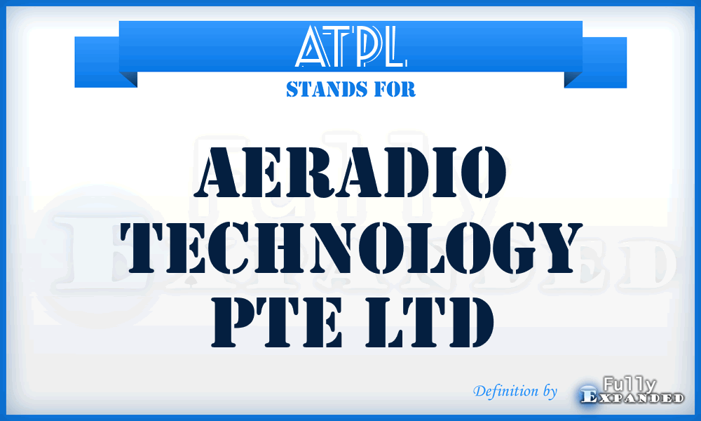 ATPL - Aeradio Technology Pte Ltd