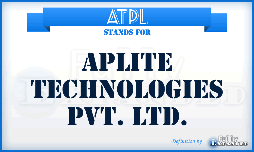 ATPL - Aplite Technologies Pvt. Ltd.