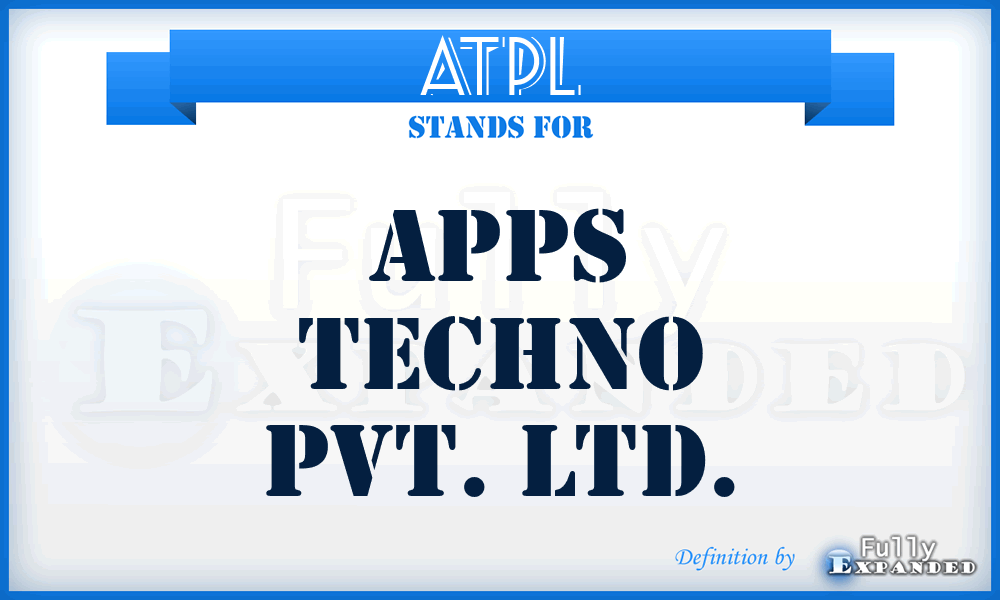 ATPL - Apps Techno Pvt. Ltd.
