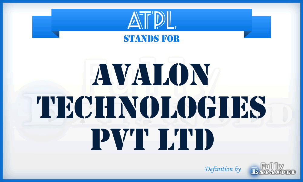ATPL - Avalon Technologies Pvt Ltd