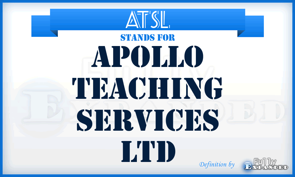 ATSL - Apollo Teaching Services Ltd