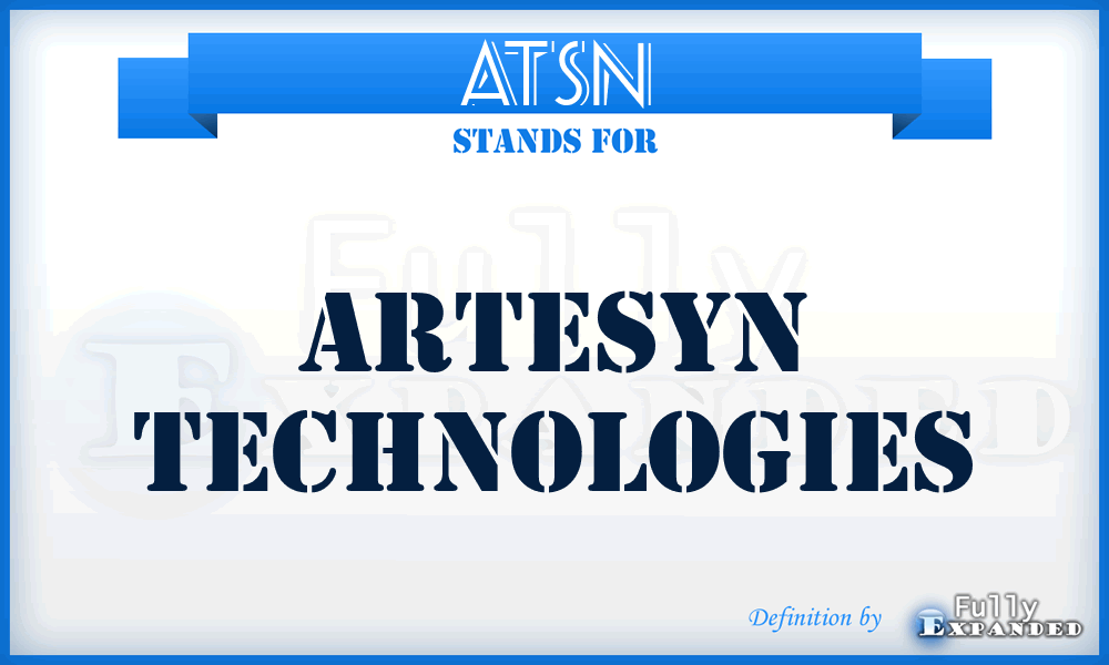 ATSN - Artesyn Technologies