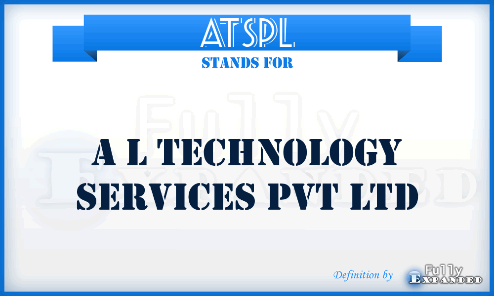 ATSPL - A l Technology Services Pvt Ltd