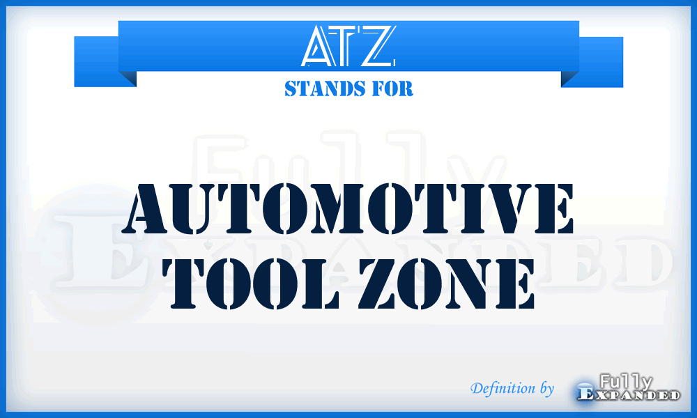 ATZ - Automotive Tool Zone