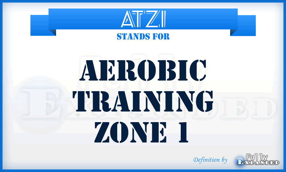 ATZ1 - Aerobic Training Zone 1