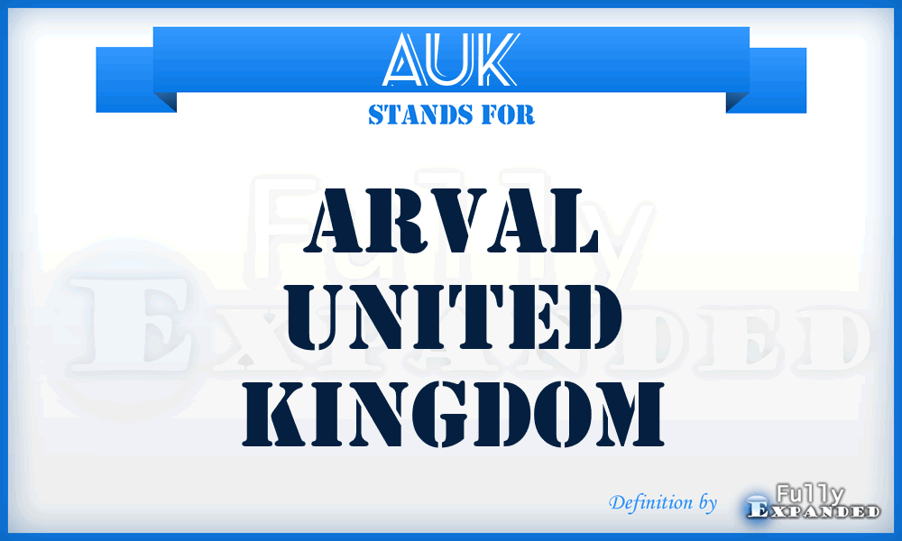 AUK - Arval United Kingdom