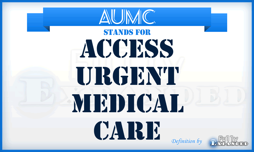 AUMC - Access Urgent Medical Care