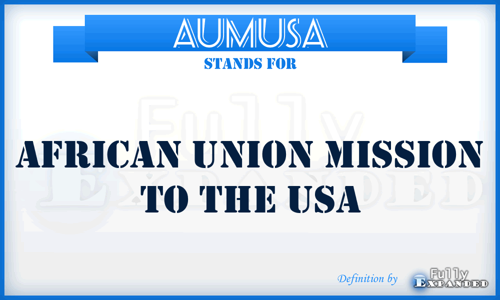 AUMUSA - African Union Mission to the USA