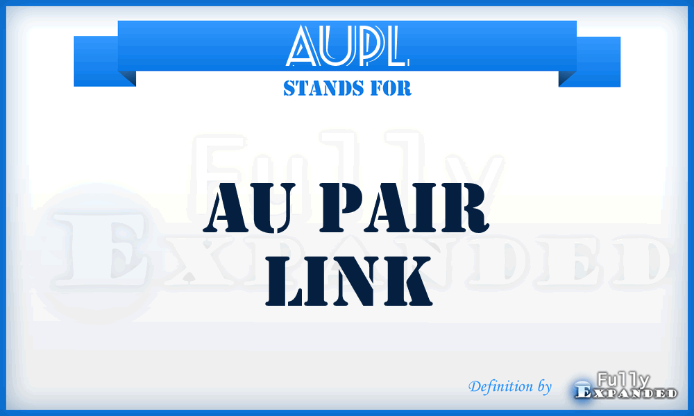 AUPL - AU Pair Link