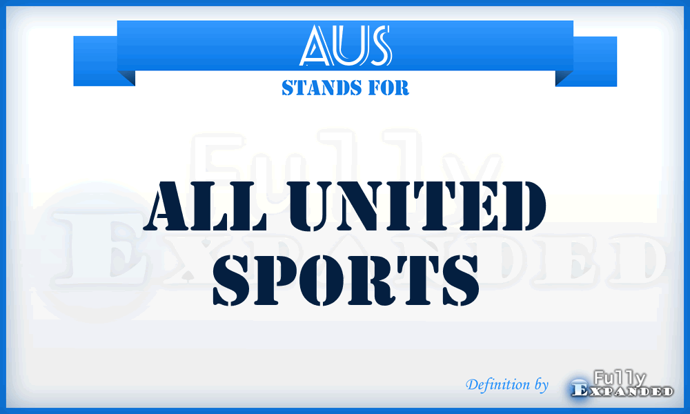 AUS - All United Sports