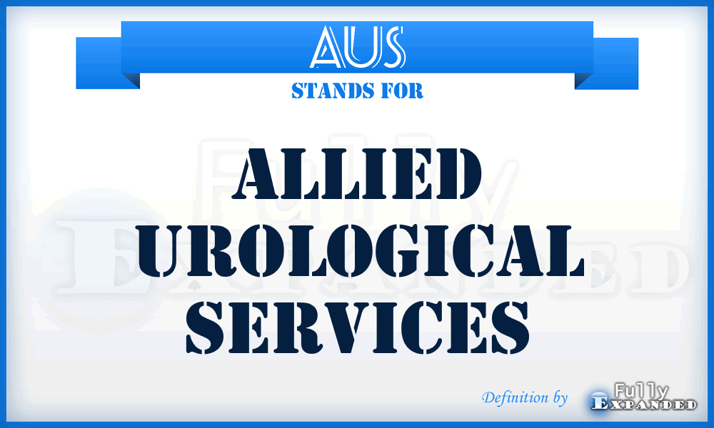 AUS - Allied Urological Services