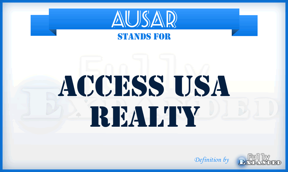 AUSAR - Access USA Realty