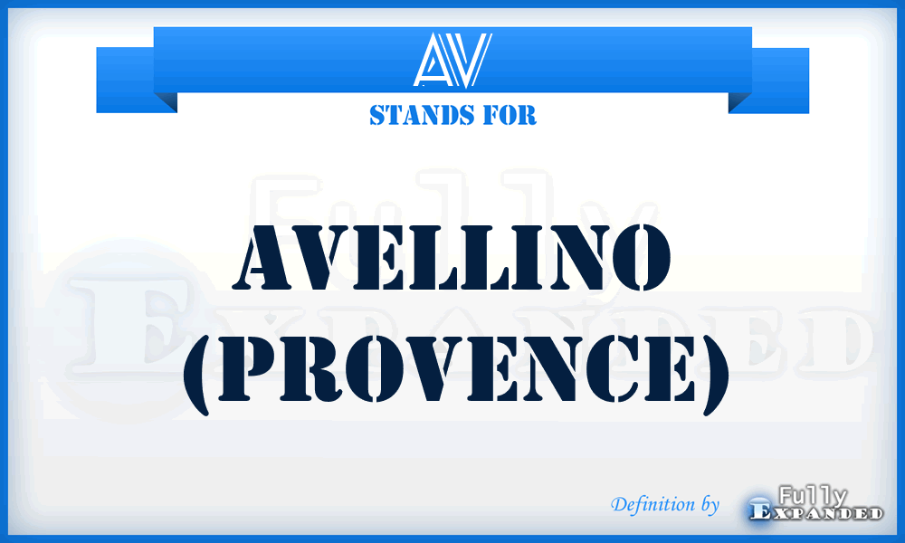 AV - Avellino (Provence)