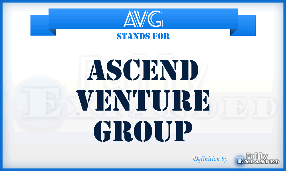 AVG - Ascend Venture Group