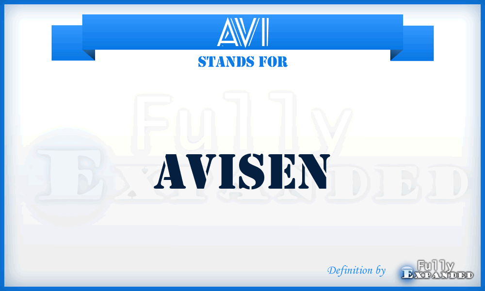 AVI - Avisen