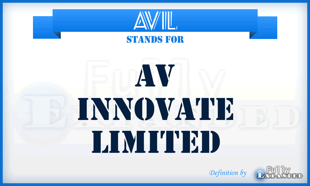 AVIL - AV Innovate Limited