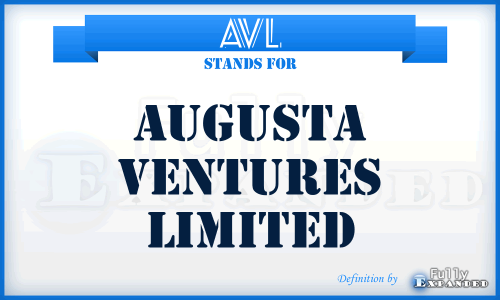 AVL - Augusta Ventures Limited