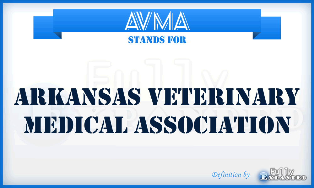 AVMA - Arkansas Veterinary Medical Association