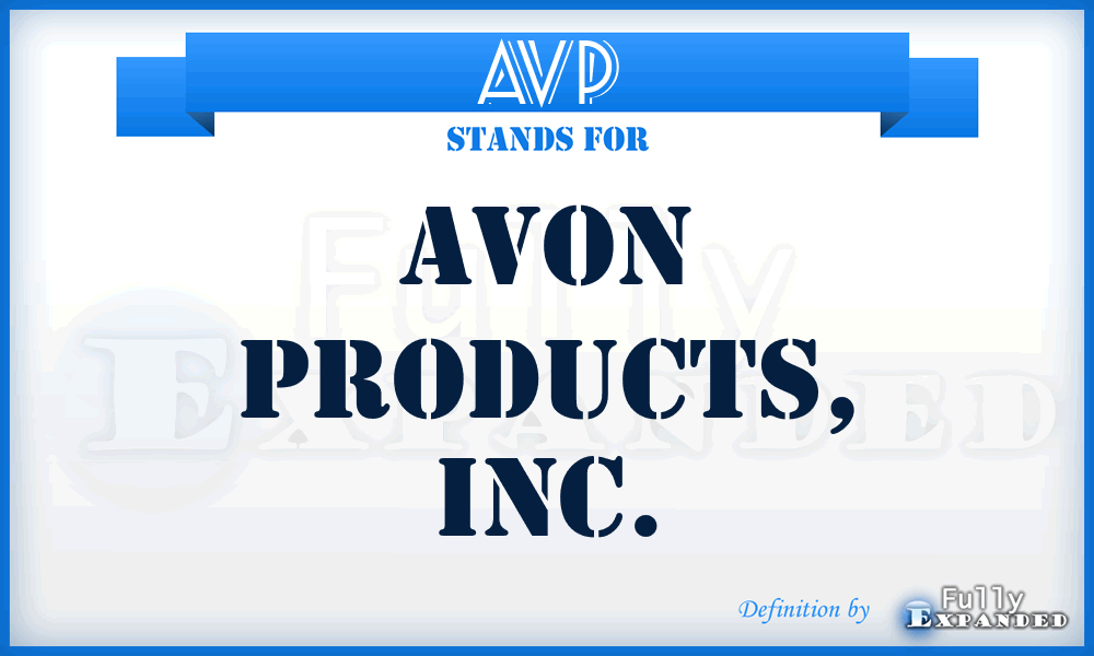AVP - Avon Products, Inc.