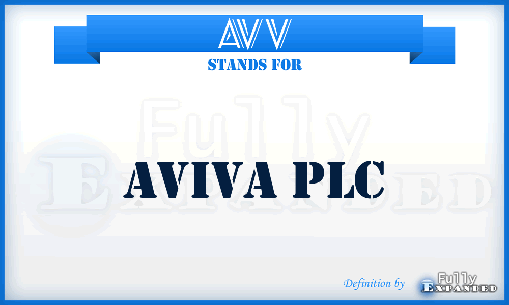 AVV - Aviva plc