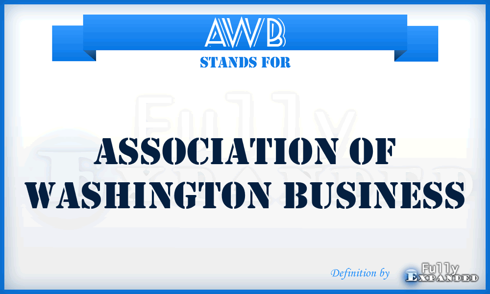 AWB - Association of Washington Business