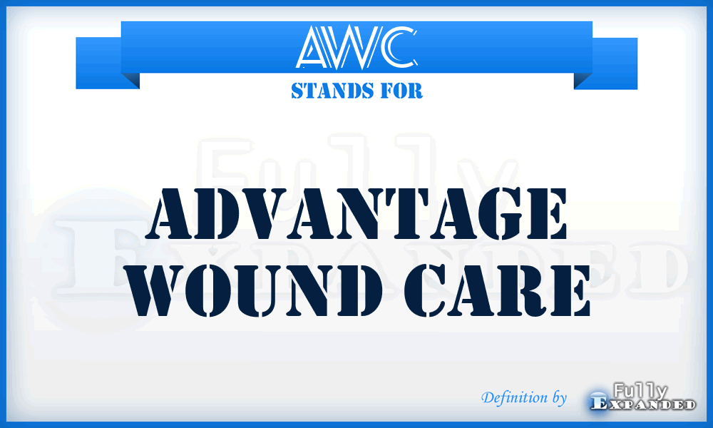 AWC - Advantage Wound Care