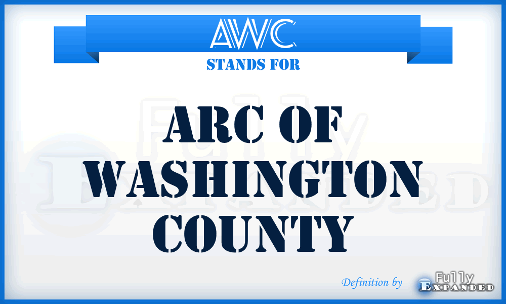 AWC - Arc of Washington County