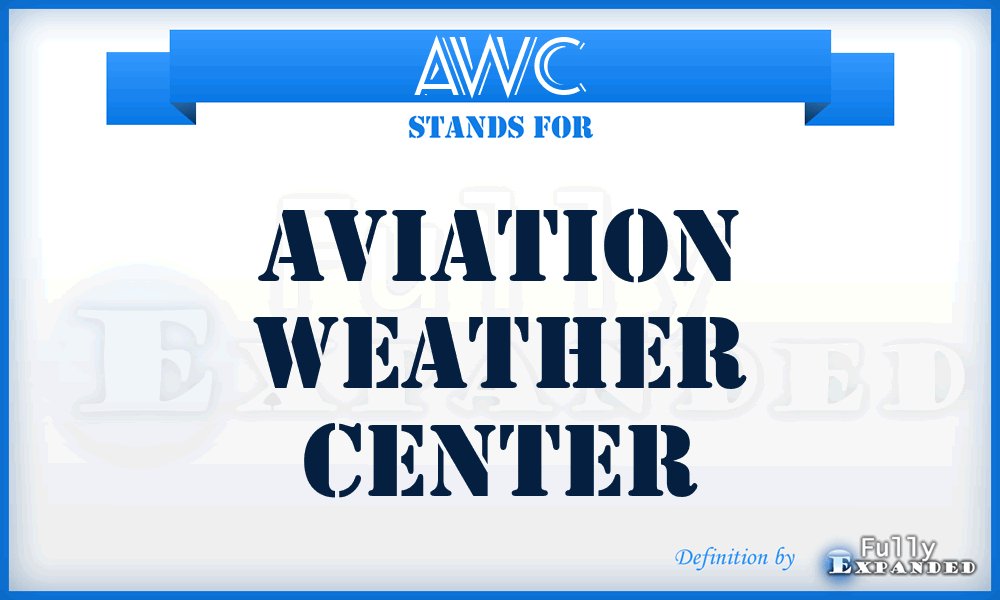 AWC - Aviation Weather Center