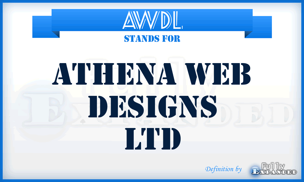 AWDL - Athena Web Designs Ltd