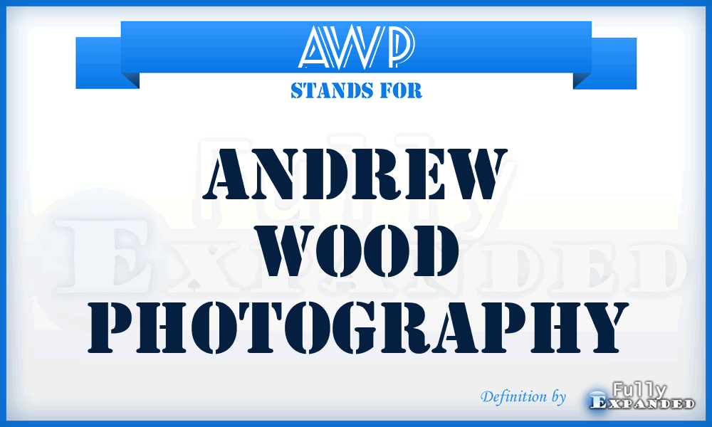 AWP - Andrew Wood Photography