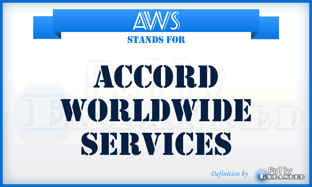 AWS - Accord Worldwide Services