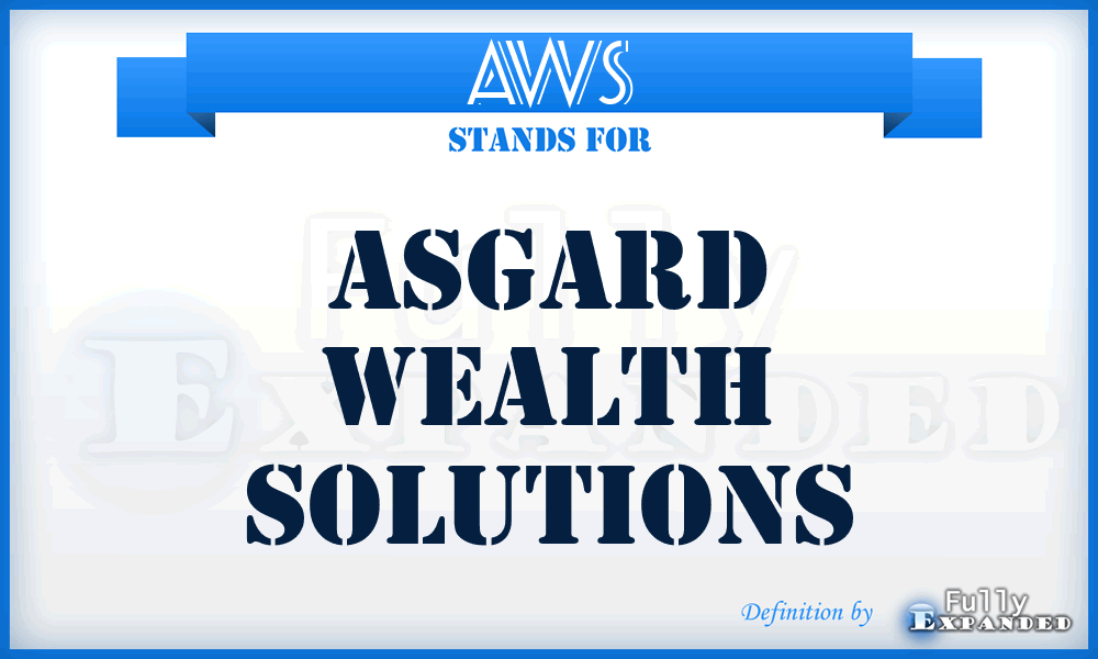 AWS - Asgard Wealth Solutions