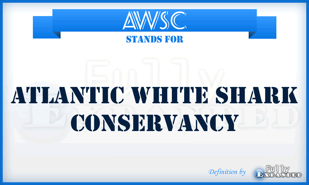 AWSC - Atlantic White Shark Conservancy