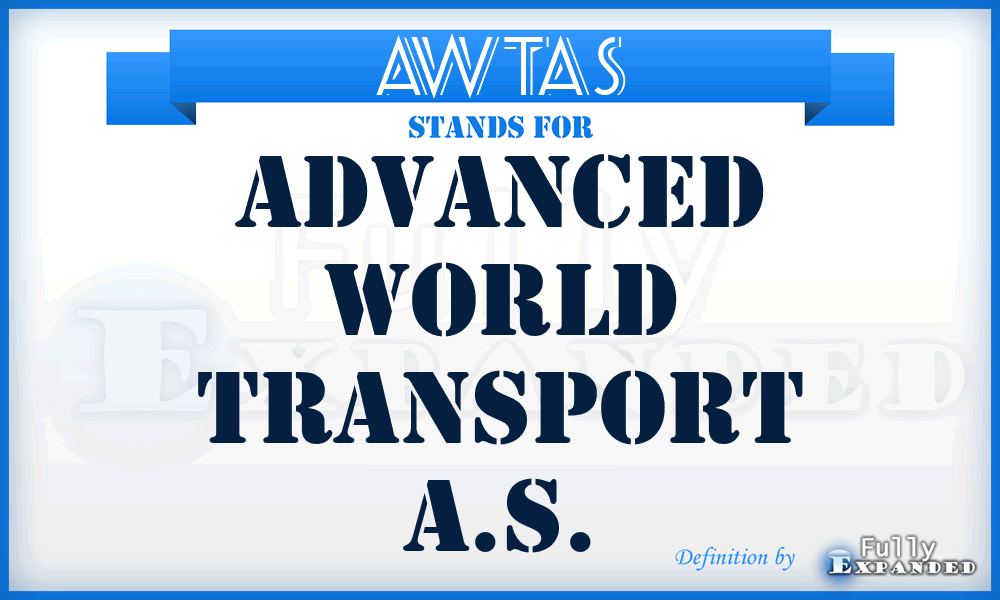 AWTAS - Advanced World Transport A.S.