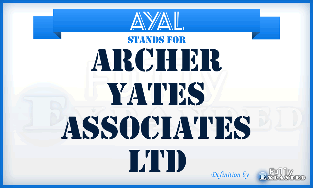 AYAL - Archer Yates Associates Ltd