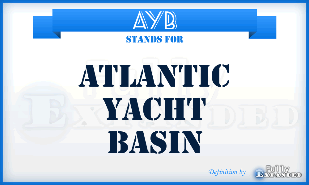 AYB - Atlantic Yacht Basin