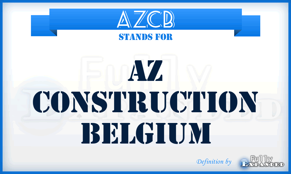 AZCB - AZ Construction Belgium