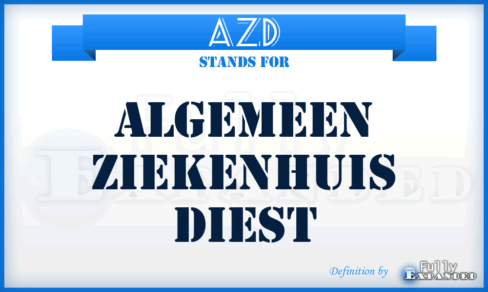 AZD - Algemeen Ziekenhuis Diest