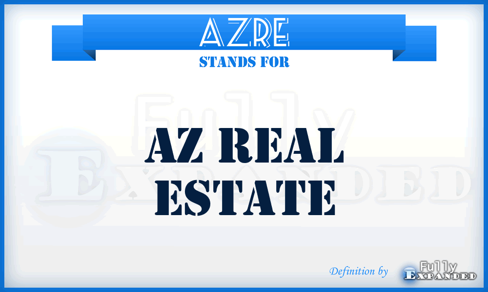 AZRE - AZ Real Estate