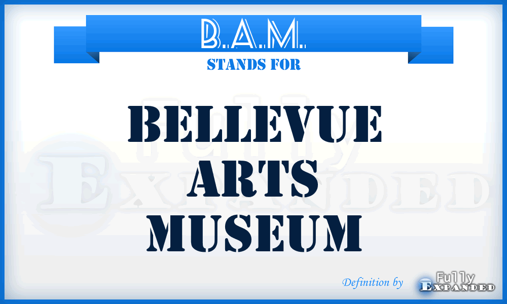 B.A.M. - Bellevue Arts Museum