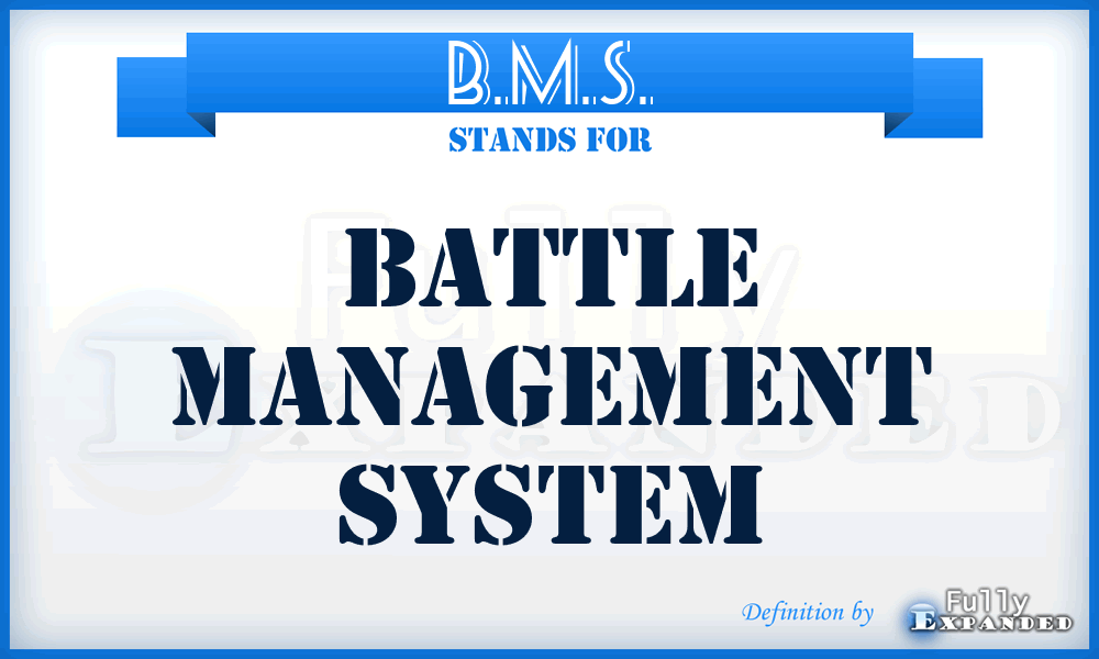 B.M.S. - Battle Management System
