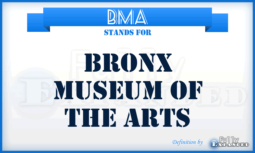 BMA - Bronx Museum of the Arts