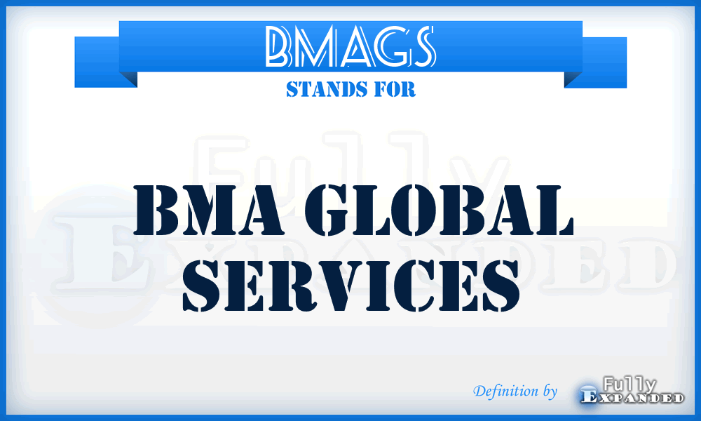 BMAGS - BMA Global Services