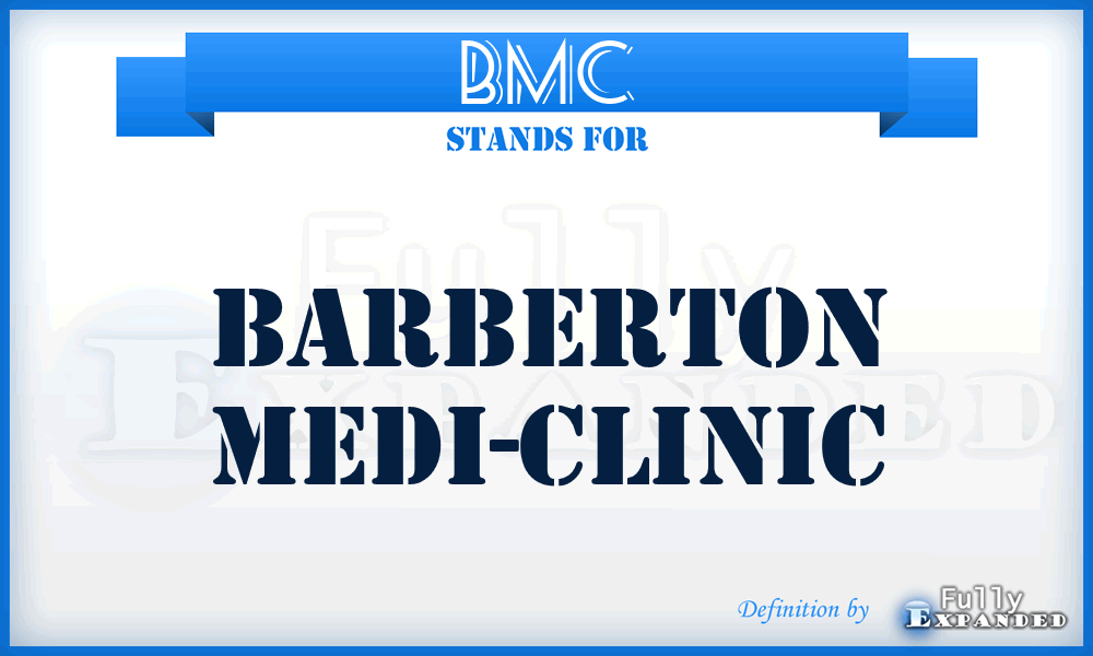 BMC - Barberton Medi-Clinic