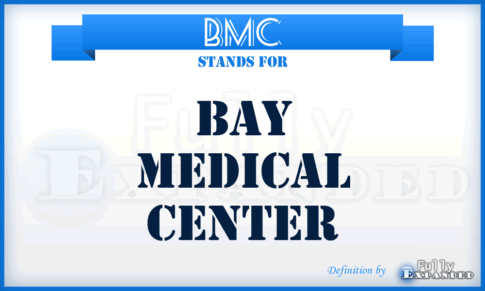BMC - Bay Medical Center