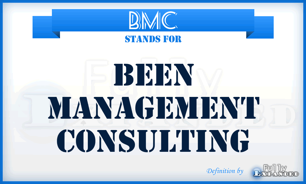 BMC - Been Management Consulting