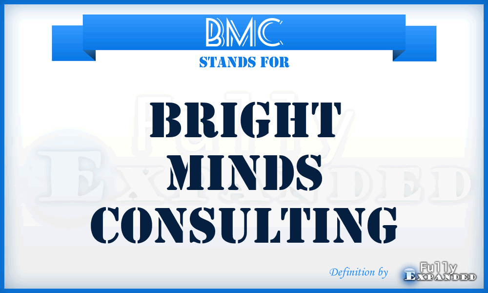 BMC - Bright Minds Consulting